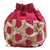 Tarusa Red Embroidered Potli Bag