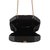 Tarusa Black Embroidered Clutch