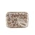 Tarusa Silver Embroidered Clutch