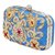 Tarusa Blue Embroidered Box Clutch