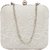 Tarusa White Embroidered Clutch