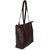 AVES Fashion Medium Size Solid Leather Hand Bag for Women - Two Tone