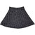 Flora's Self Design Cotton Skirt For Girls