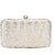 Tarusa Gold Striped Clutch