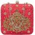Tarusa Pink Embroidered Box Clutch