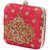 Tarusa Pink Embroidered Box Clutch