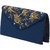 Tarusa Blue Embroidered Clutch