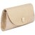 Tarusa Gold Self Design Clutch