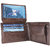 Bombay Projects Mens Leatherette Wallet 1038 Brown