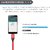 Tukzer (Pack of 3) HYBRID 1.2M High Speed, 2.4 Amp Micro USB Cable (Red)