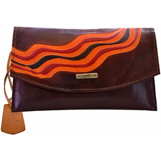 arpera 3 in 1 Genuine leather Agni Brown Ladies Purse 88A-2F.