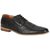 Vince  Nancy Mens Wooden Sole Black Leather Formal Shoes-7