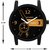 Desire Quartz Analog Black Round Dial Men's Watch