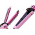 3 in 1 Hair Care Curler Curl Curling Iron Rod Brush Styler Straightener 40W -11.