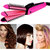 3 in 1 Hair Care Curler Curl Curling Iron Rod Brush Styler Straightener 40W -11.