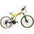 GoGoA1 BEHEE Mountain Bicycle with Folding High carbon steel frame and 26 wheels