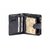 Calfnero Black Pure Leather Women Wallet