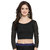 Janasya Women's Cotton Lycra Stretchable Readymade Blouse