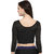Janasya Women's Cotton Lycra Stretchable Readymade Blouse