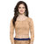 Janasya Women's Cotton Lycra Stretchable Readymade Blouse