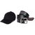 Fashion Village 1 Belt + 1 Cap In Black Colour