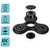 Accincart black hand spinning toy for boredom and time pass for kids and young