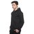 Emblazon Men's Black High Neck Sweatshirt