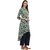 Janasya Women's Multicolor Embellished Cotton High Low Hemline Kurti