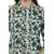 Janasya Women's Multicolor Embellished Cotton High Low Hemline Kurti