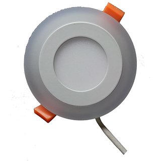 Snap Light 6w Double Colour Round White Blue 3 Step LED Panel Light