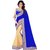 fkart georgette embroidered designer saree