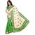 Dwarkesh fashion green bhagalpurislum saree with blouse