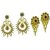 Aarsh Traditional Gold Alloy Jhumki Earrings For Women and girl