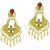 Aarsh Traditional Gold Alloy Jhumki Earrings For Women and girl