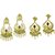 Aarsh Traditional Gold Alloy Jhumki Earrings For Women and girl