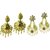 Aarsh Traditional Gold Alloy Jhumki Earrings For Women and girl