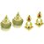 Aarsh Traditional Gold Alloy Jhumki Earrings For Women and girl