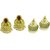 Aarsh Traditional Gold Alloy Jhumki Earrings For Women and girl