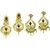 Aarsh Traditional Gold Alloy Jhumki Earrings For Women and girl