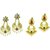 Aarsh Traditional Gold Alloy Jhumki Earrings For Women and girl