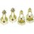 Aarsh Traditional Gold Alloy Jhumki Earrings For Women and girl