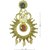 Aarsh Traditional Gold Alloy Jhumki Earrings For Women and girl
