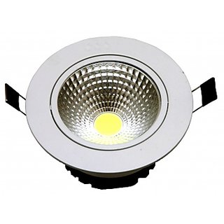 Snap Light 6W LED Spot COB Ceiling Down light (White)