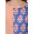 Janasya Women's Multicolor Crepe High Low Hemline Floral Print Kurta