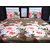 LAVANYA 3D  BED SHEET LIGHT BROWN