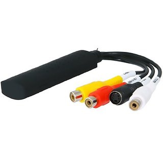 Online EASY CAP DC-60 Video Capture USB AV VHS TV TO DVD S-VIDEO DV ...