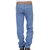 DFU Basic Cotton Denim Jeans - Medium stone color.