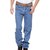 DFU Basic Cotton Denim Jeans - Medium stone color.