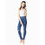 Miss Chase Women's Blue My property Midrise Denim Pant