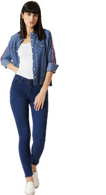Miss Chase Women's Blue Being Moderne Denim Jacket.